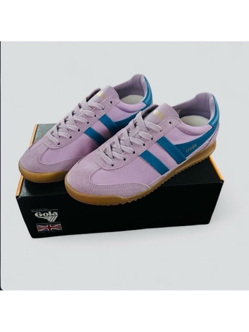 GOLA-Tornado Sneaker in Lilac & Santorini size 7.5 New - Picture 2 of 8